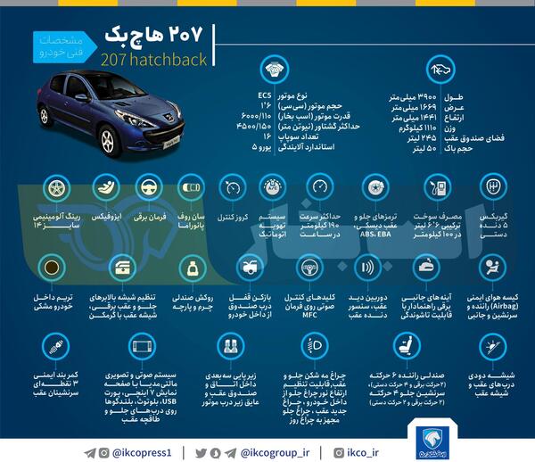عکس پژو ۲۰۷ سقف شیشه ای ارتقا یافته