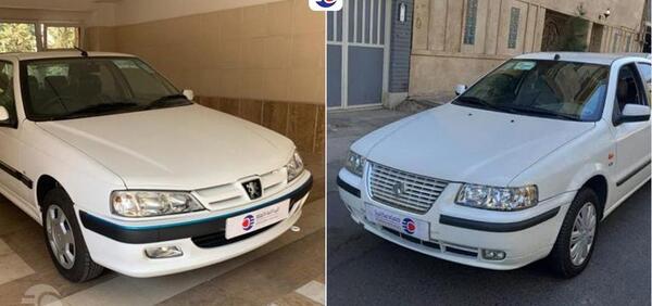 عکس سمند پژو پارس