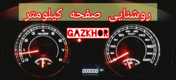 عکس صفحه کیلومتر پژو پارس
