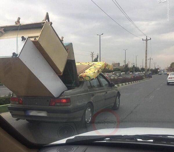 عکس صندوق پژو ۴۰۵