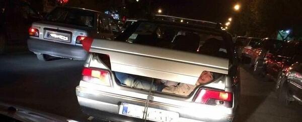 عکس صندوق عقب پژو ۴۰۵