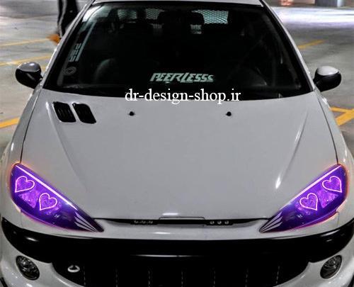 عکس پژو 206 قرمز اسپرت