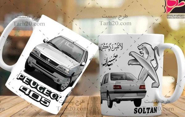 عکس کارتونی پژو ۴۰۵