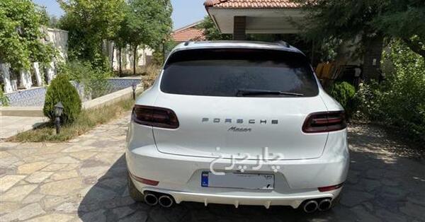 عکس پورشه ماکان سفید