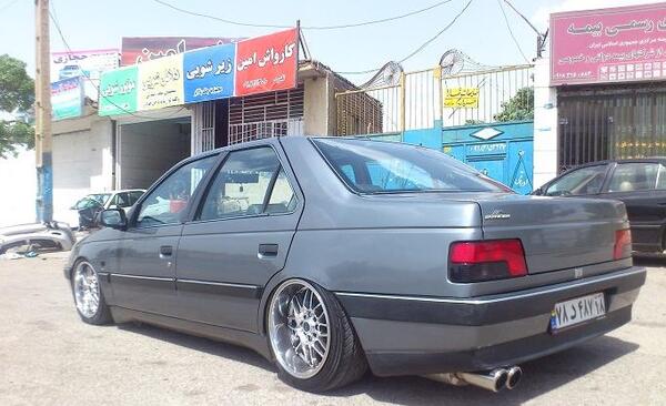 عکس پژو ۴۰۵ نوک مدادی اسپرت