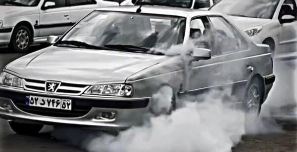 عکس لاستیک ماشین پژو پارس