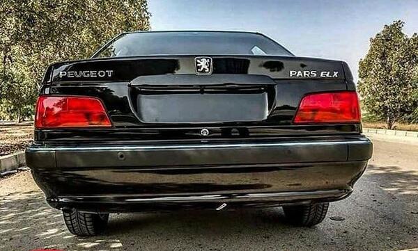 عکس عقب پژو پارس elx