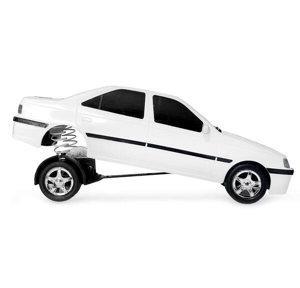 عکس پژو پارس شوتی رنگ مشکی