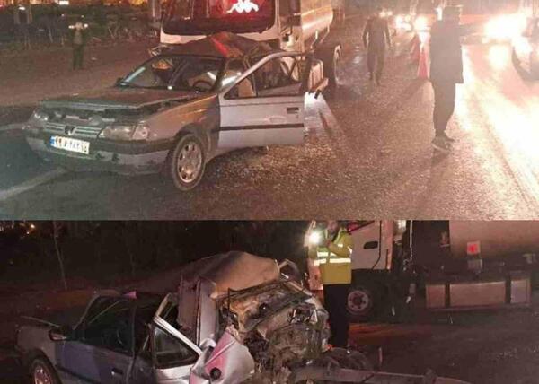 عکس پژو تصادف