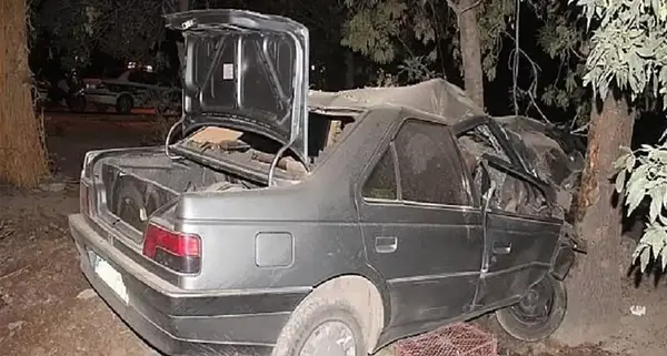 عکس پژو تصادف