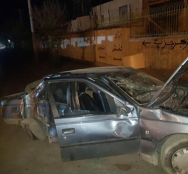 عکس پژو تصادف