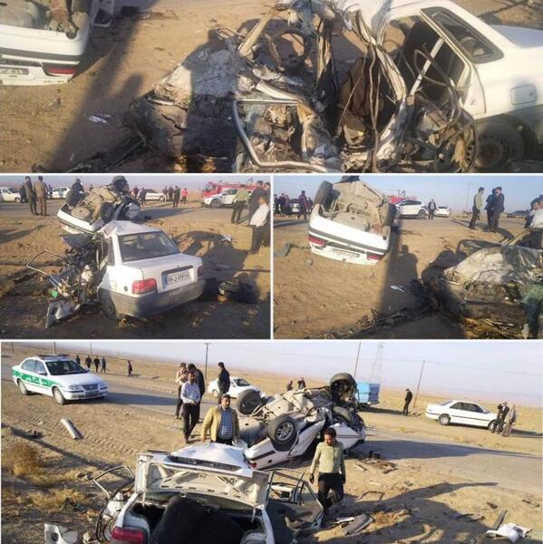 عکس پژو تصادف