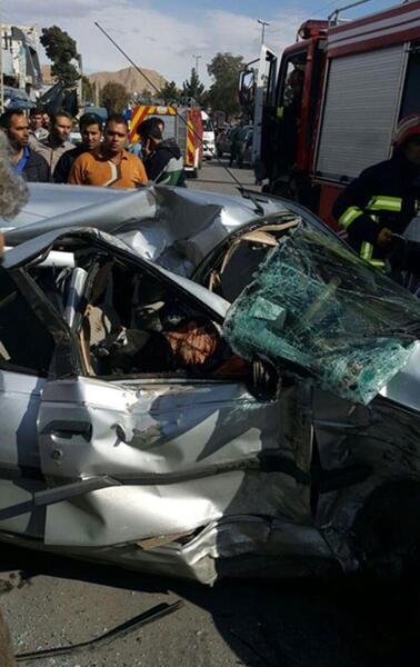 عکس پژو تصادف