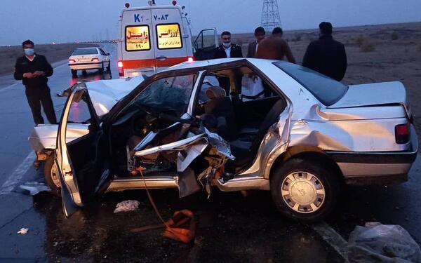 عکس پژو تصادف