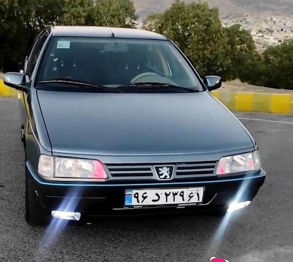عکس پژو 405 رنگ دلفینی