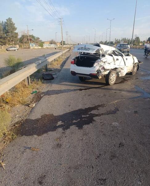 عکس ماشین پژو چپ کرده