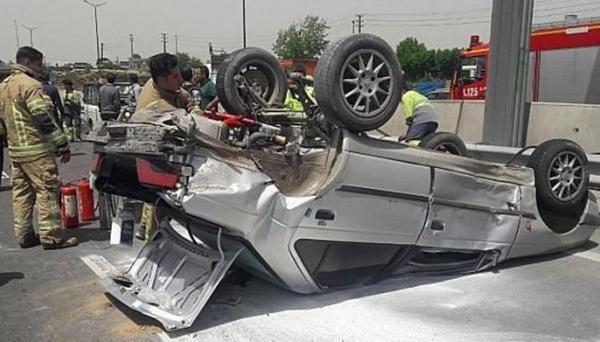 عکس ماشین پژو چپ کرده