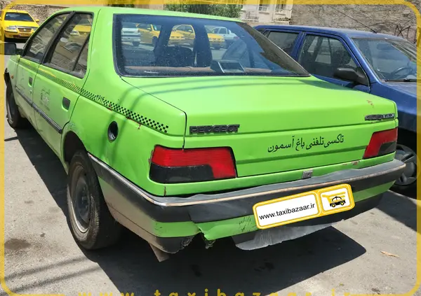 عکس ماشین پژو تاکسی