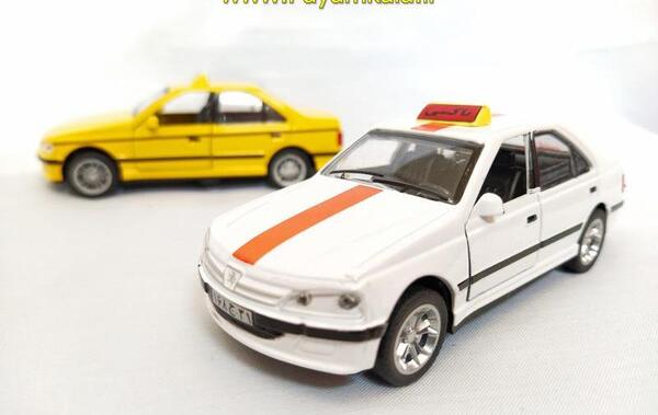 عکس ماشین پژو پارس تاکسی