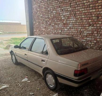 عکس پژو 405 رنگ بژ