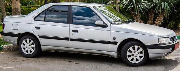 عکس پژو 405 رنگ بژ