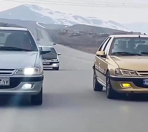 عکس ماشین پژو پارس با رینگ خرچنگی
