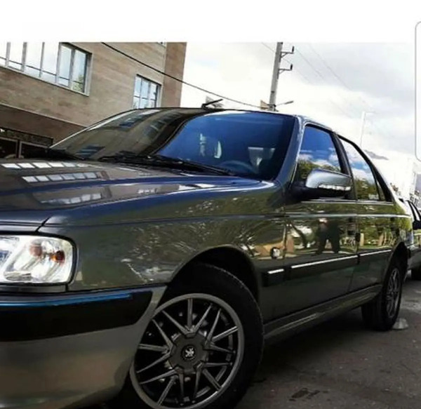 عکس ماشین پژو پارس با رینگ خرچنگی