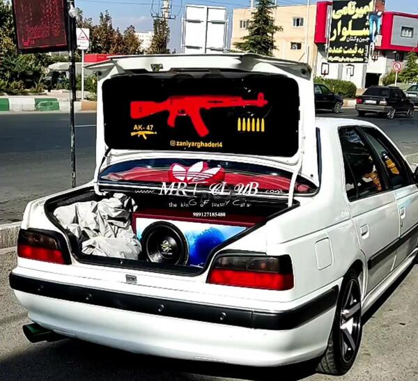 عکس پژو پارس اسپرت و شوتی