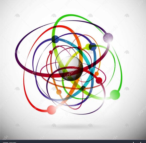 عکس پروتون اتم