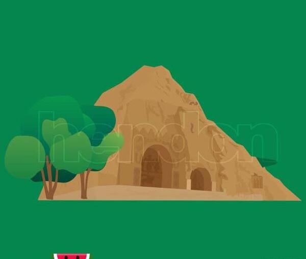 عکس بیستون و طاق بستان