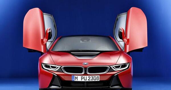 عکس ماشین بی ام و i8