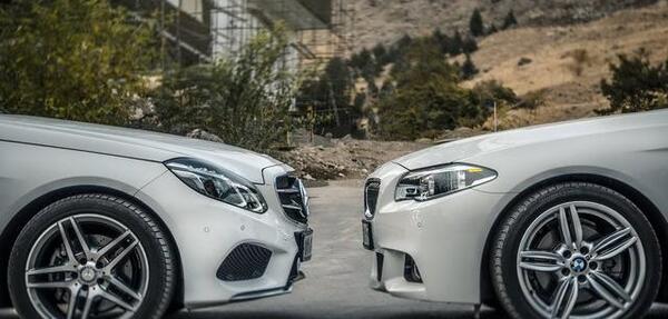 عکس ماشین بی ام و و بنز