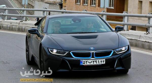 عکس و قیمت ماشین بی ام و i8