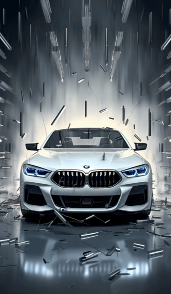 عکس ماشین بی ام و سواری