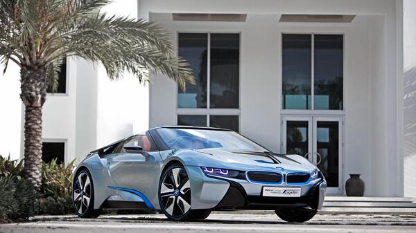 عکس ماشین بی ام دبلیو i8