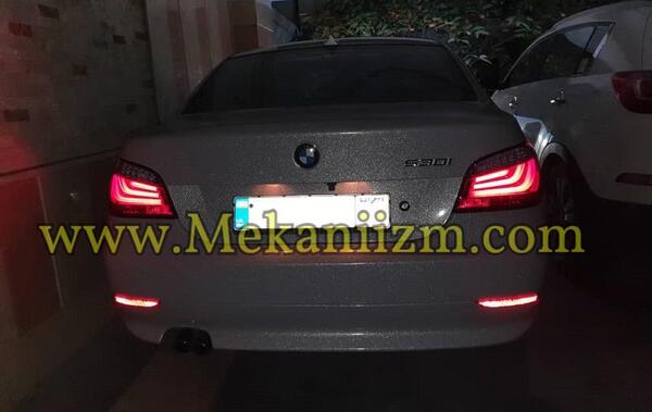 عکس چراغ عقب بی ام و