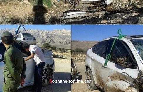 عکس تصادف بی ام و