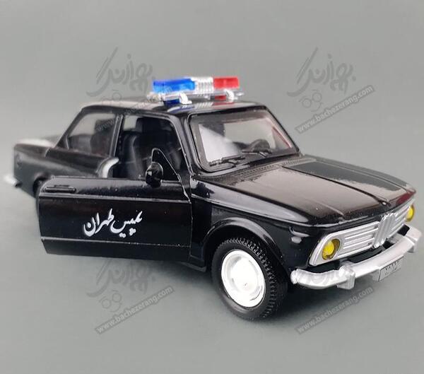 عکس ماشین پلیس بی ام و