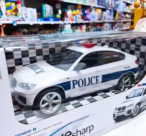 عکس ماشین پلیس بی ام و