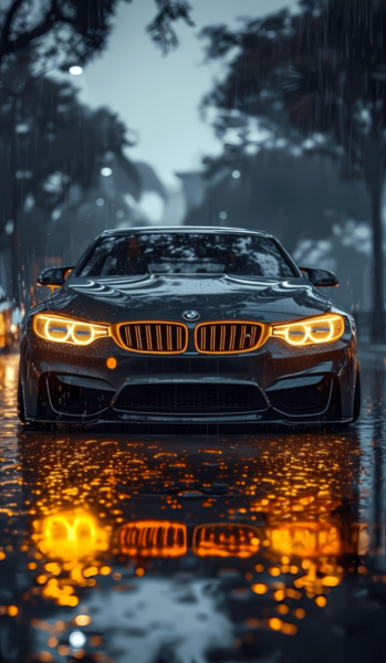 اسپرت عکس پس زمینه بی ام و