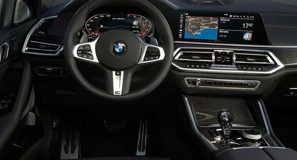 عکس داخل ماشین بی ام و x6