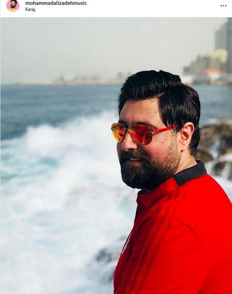 عکس ممد قلی لباس قرمز