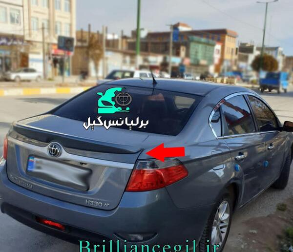 عکس ماشین برلیانس مشکی ۳۳۰