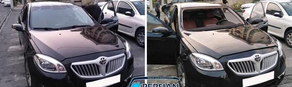 عکس ماشین برلیانس مشکی ۳۳۰