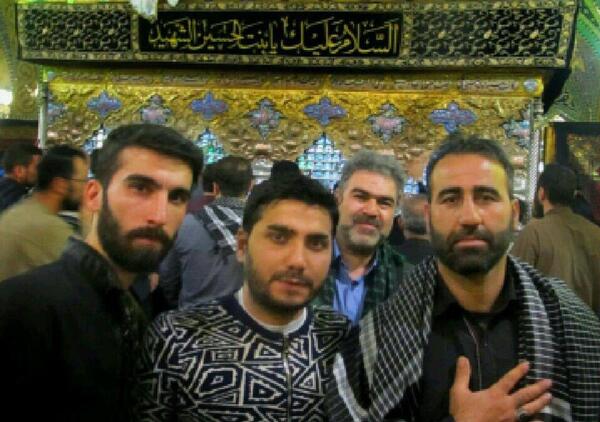 عکس شهید بابک نوری برای پس زمینه