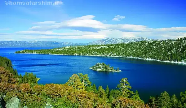 عکس دریاچه ی بایکال