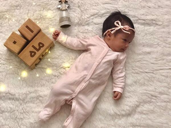عکس ماه اول نوزاد