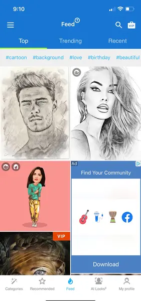 تبدیل عکس به نقاشی اپل