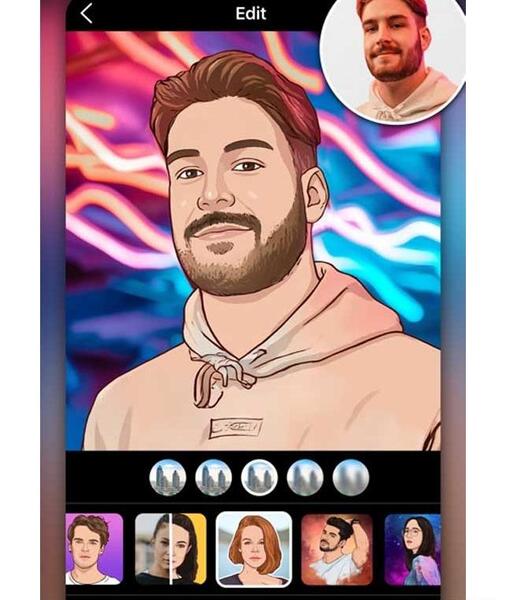 تبدیل عکس به نقاشی اپل