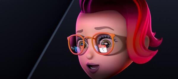 عکس عینک هوشمند اپل